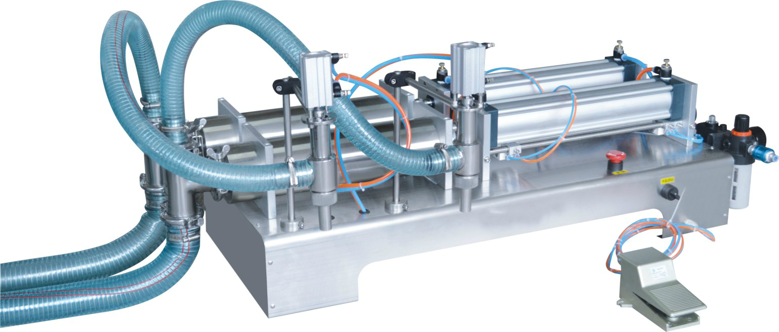 เครื่องบรรจุของเหลวกึ่งอัตโนมัติ (Semi-automatic Liquid Filling Machine) รุ่น G2WYD