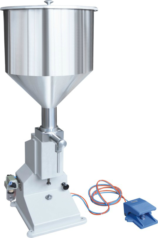 เครื่องบรรจุครีมมือโยก 5- 50 กรัม (Manual Filling Machine) รุ่น A02