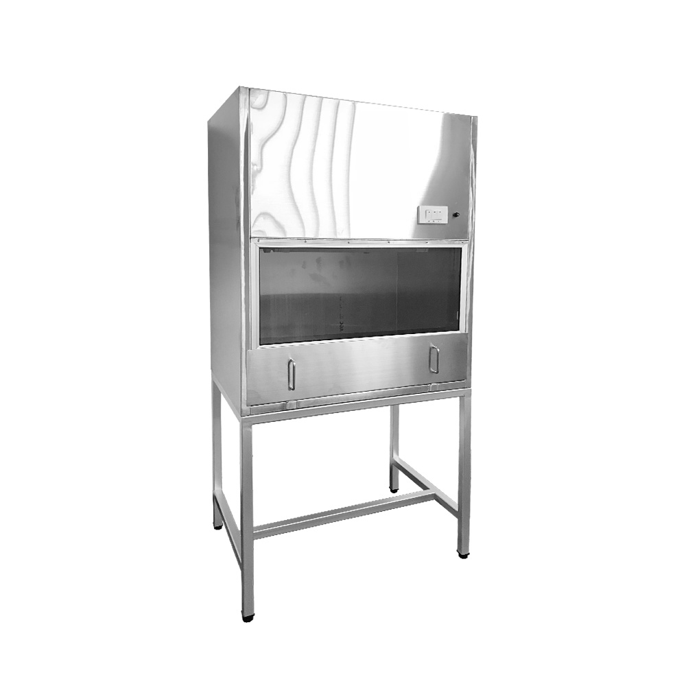 ตู้ปลอดเชื้อ ( Biosafety Cabinet Class I Stainless Steel ) พร้อมขาตั้ง ขนาด W120xD60xH113 cm