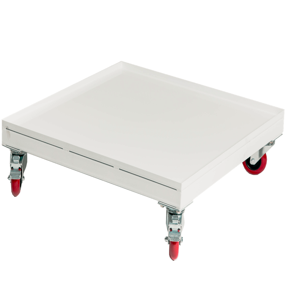ถาดล้อรองตู้ปลอดเชื้อ (Wheel tray under sterile cabinet)